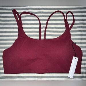 Paragon Fitwear RecStretch Radiate Bra in Red Velvet Size M